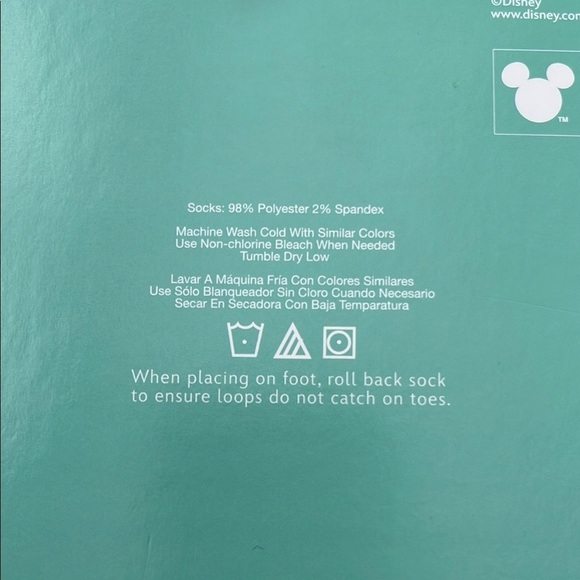 🆕 Disney Mickey Mouse Pom Pom’s Black/Red Kids Hat and Socks Set Size 0-12 Month - Picture 3 of 7